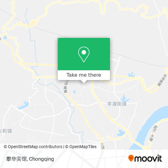 攀华宾馆 map