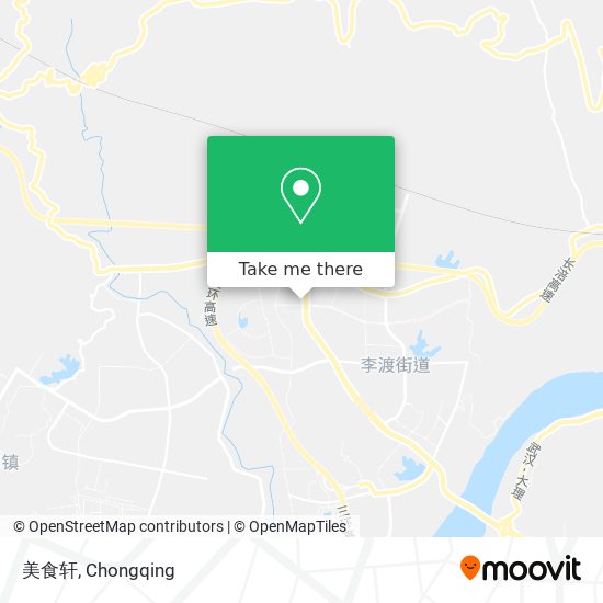 美食轩 map