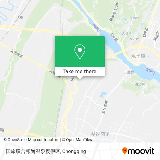 国旅联合颐尚温泉度假区 map