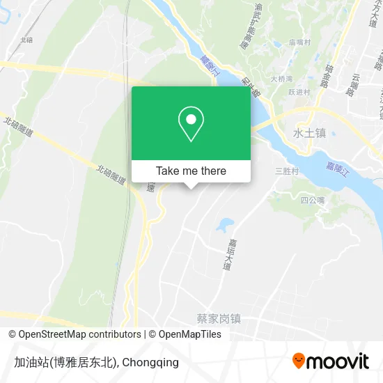 加油站(博雅居东北) map