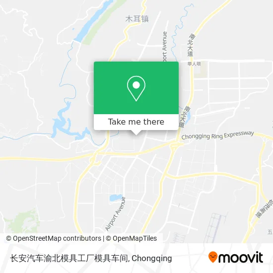 长安汽车渝北模具工厂模具车间 map