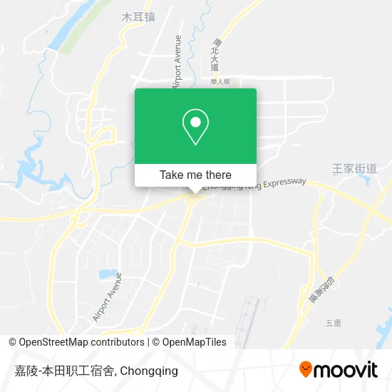 嘉陵-本田职工宿舍 map