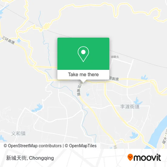 新城天街 map