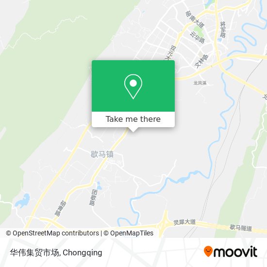 华伟集贸市场 map