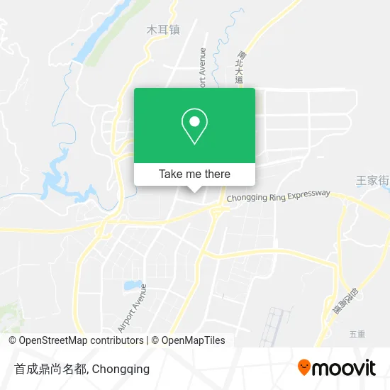 首成鼎尚名都 map