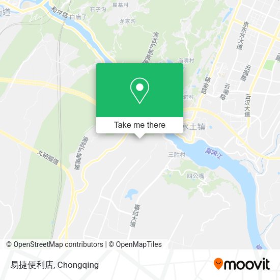 易捷便利店 map
