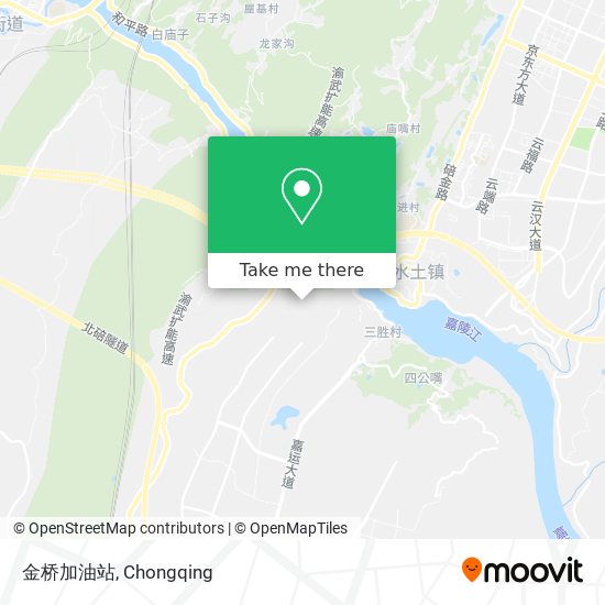 金桥加油站 map