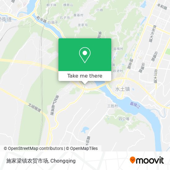 施家梁镇农贸市场 map