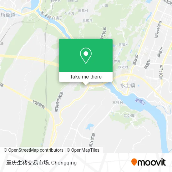 重庆生猪交易市场 map