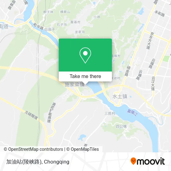 加油站(陵峡路) map