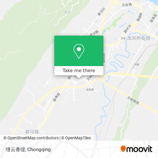 缙云香缇 map