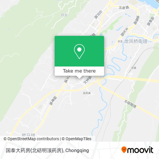 国泰大药房(北碚明顶药房) map