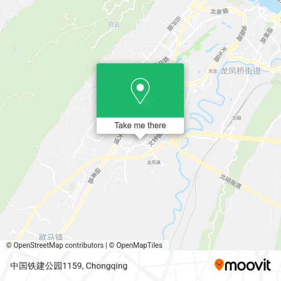 中国铁建公园1159 map