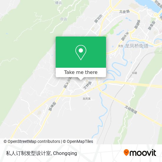 私人订制发型设计室 map