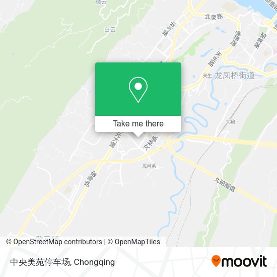 中央美苑停车场 map