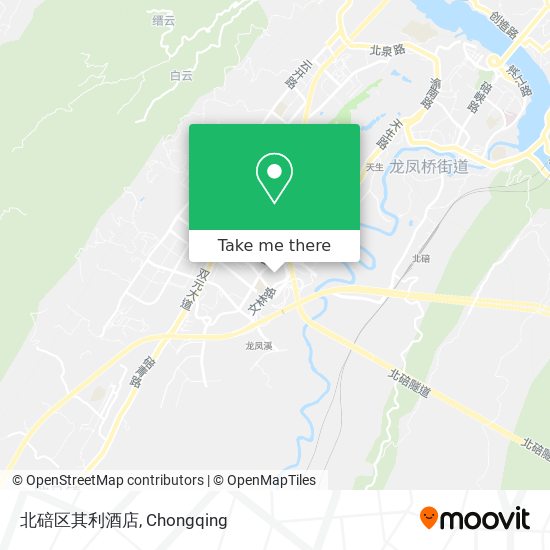 北碚区其利酒店 map