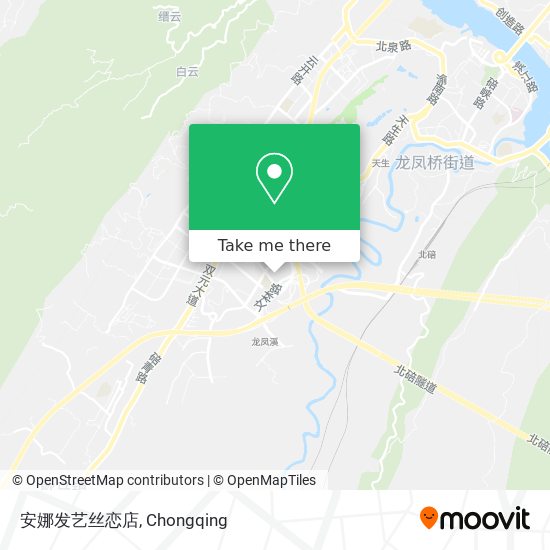安娜发艺丝恋店 map