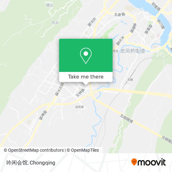 吟闲会馆 map