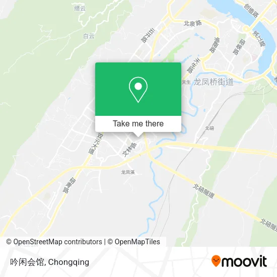 吟闲会馆 map