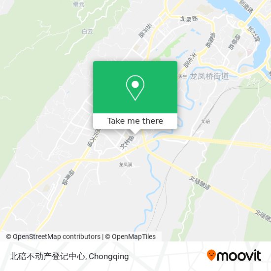 北碚不动产登记中心 map