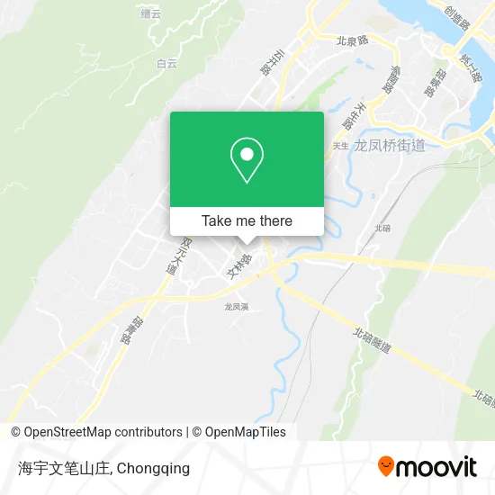 海宇文笔山庄 map