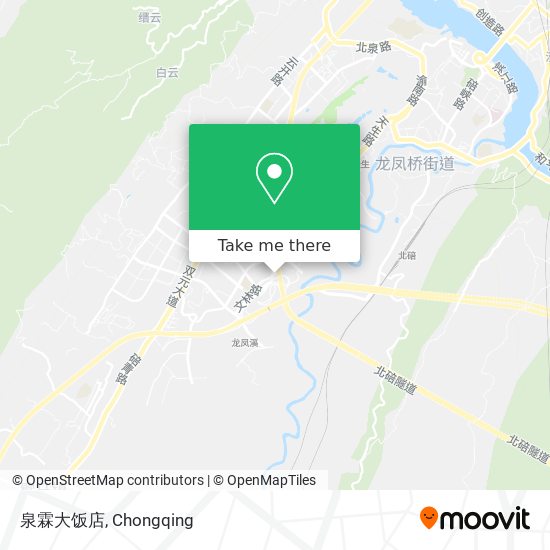 泉霖大饭店 map