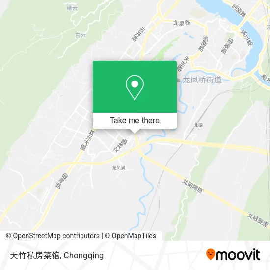 天竹私房菜馆 map