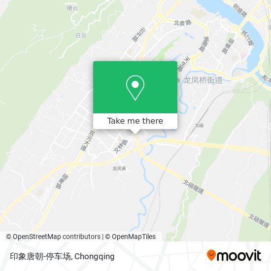印象唐朝-停车场 map