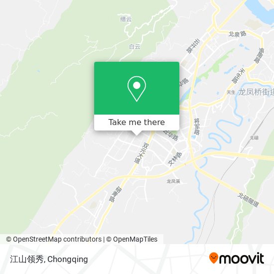 江山领秀 map