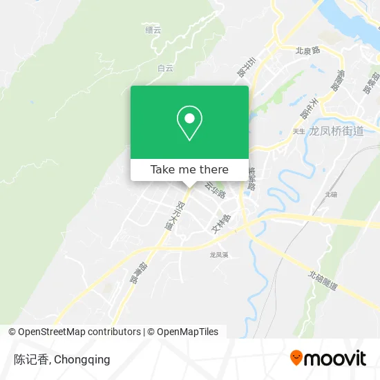 陈记香 map