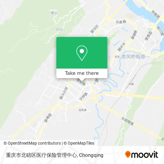 重庆市北碚区医疗保险管理中心 map