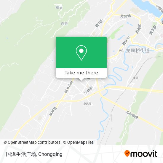国泽生活广场 map