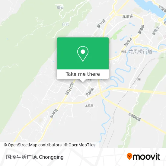 国泽生活广场 map