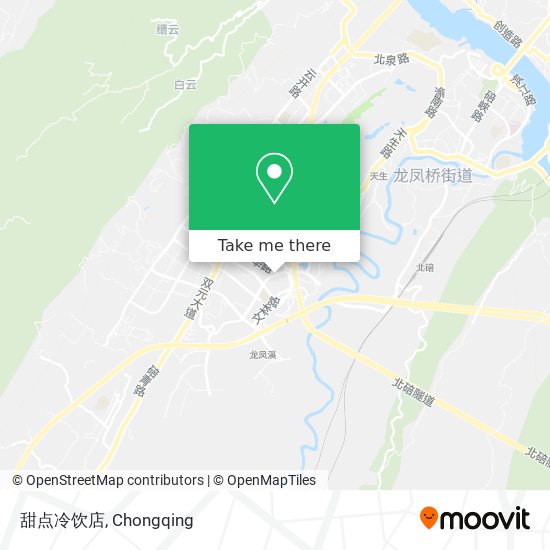 甜点冷饮店 map