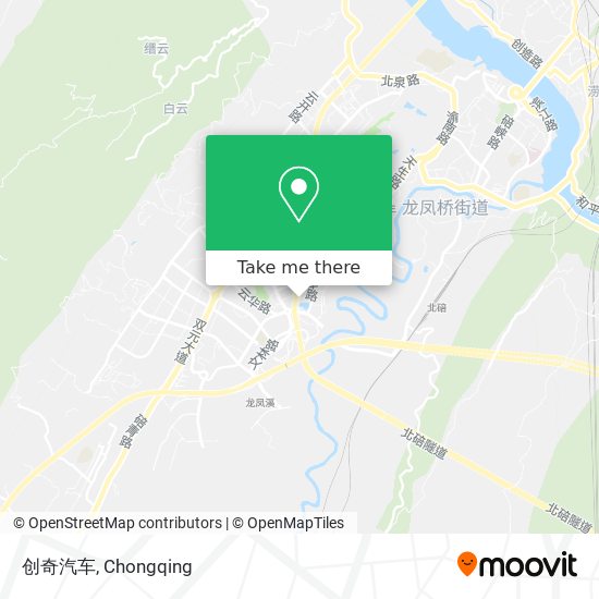创奇汽车 map