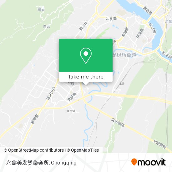 永鑫美发烫染会所 map