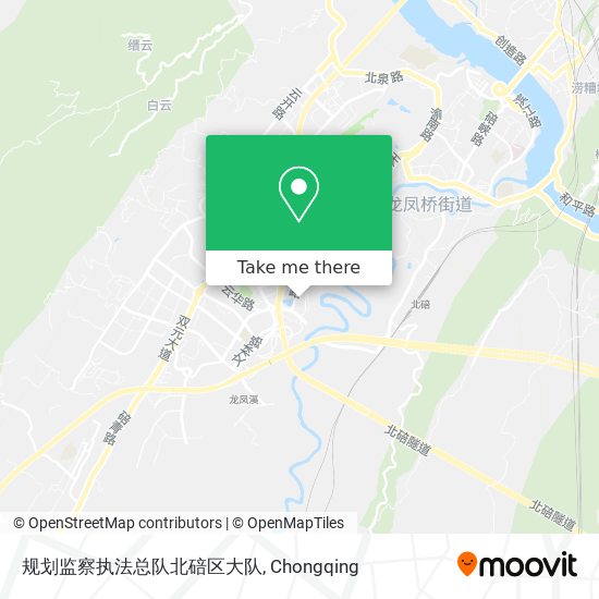 规划监察执法总队北碚区大队 map