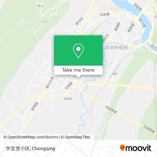 学堂堡小区 map