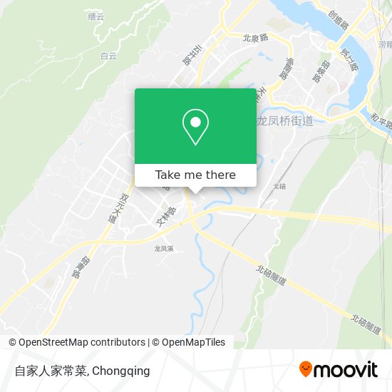 自家人家常菜 map