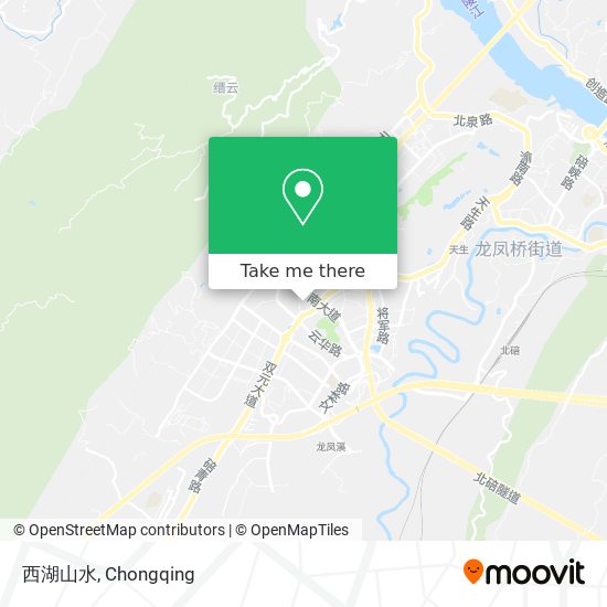 西湖山水 map