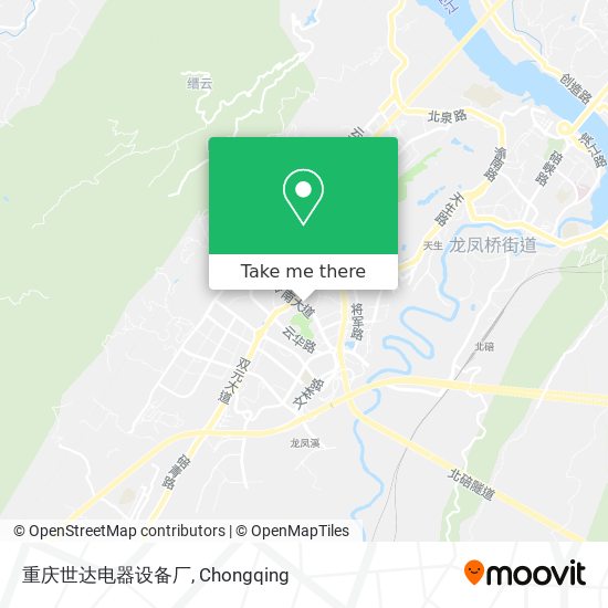 重庆世达电器设备厂 map
