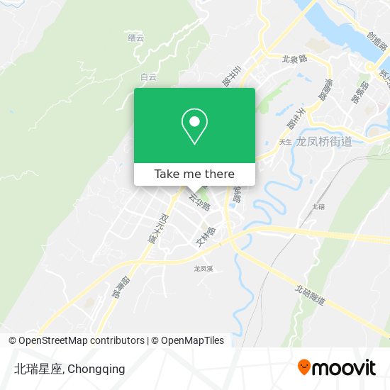 北瑞星座 map