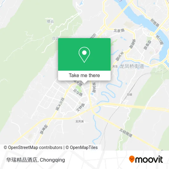华瑞精品酒店 map