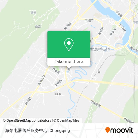 海尔电器售后服务中心 map