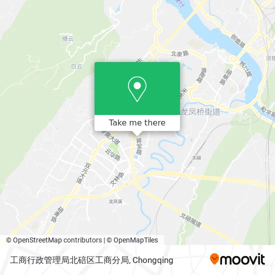 工商行政管理局北碚区工商分局 map