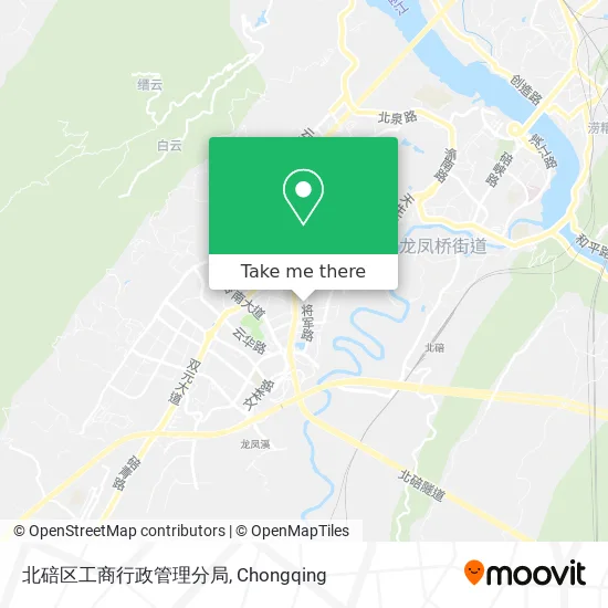 北碚区工商行政管理分局 map