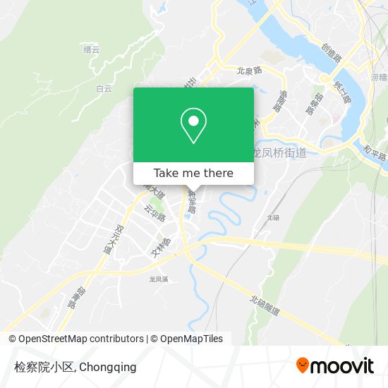 检察院小区 map