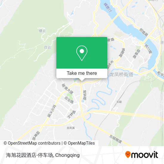 海旭花园酒店-停车场 map