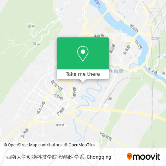 西南大学动物科技学院-动物医学系 map