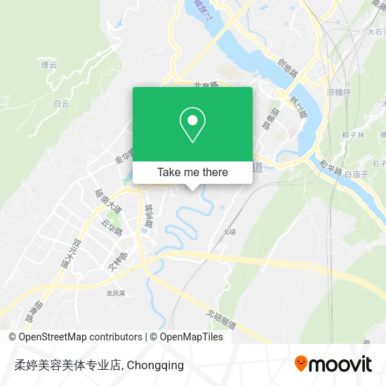柔婷美容美体专业店 map